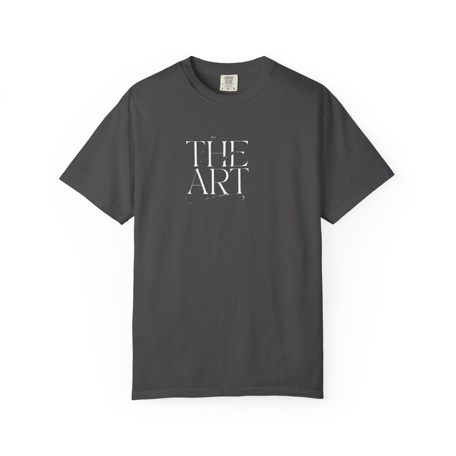 The Art Comfort Colors® Minimalist Typography T-Shirt - PRINT EXPLORE