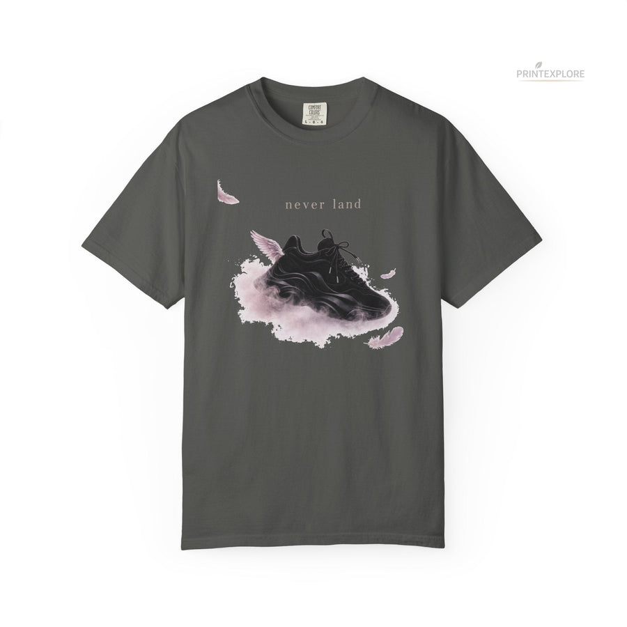 Never Land Graphic Tee — Floating Sneaker Wearable Art - PRINT EXPLORE