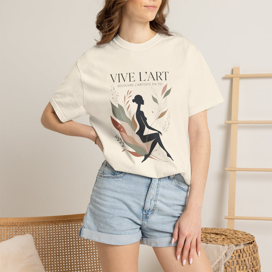 Vive L'Art Botanical Silhouette T-Shirt
