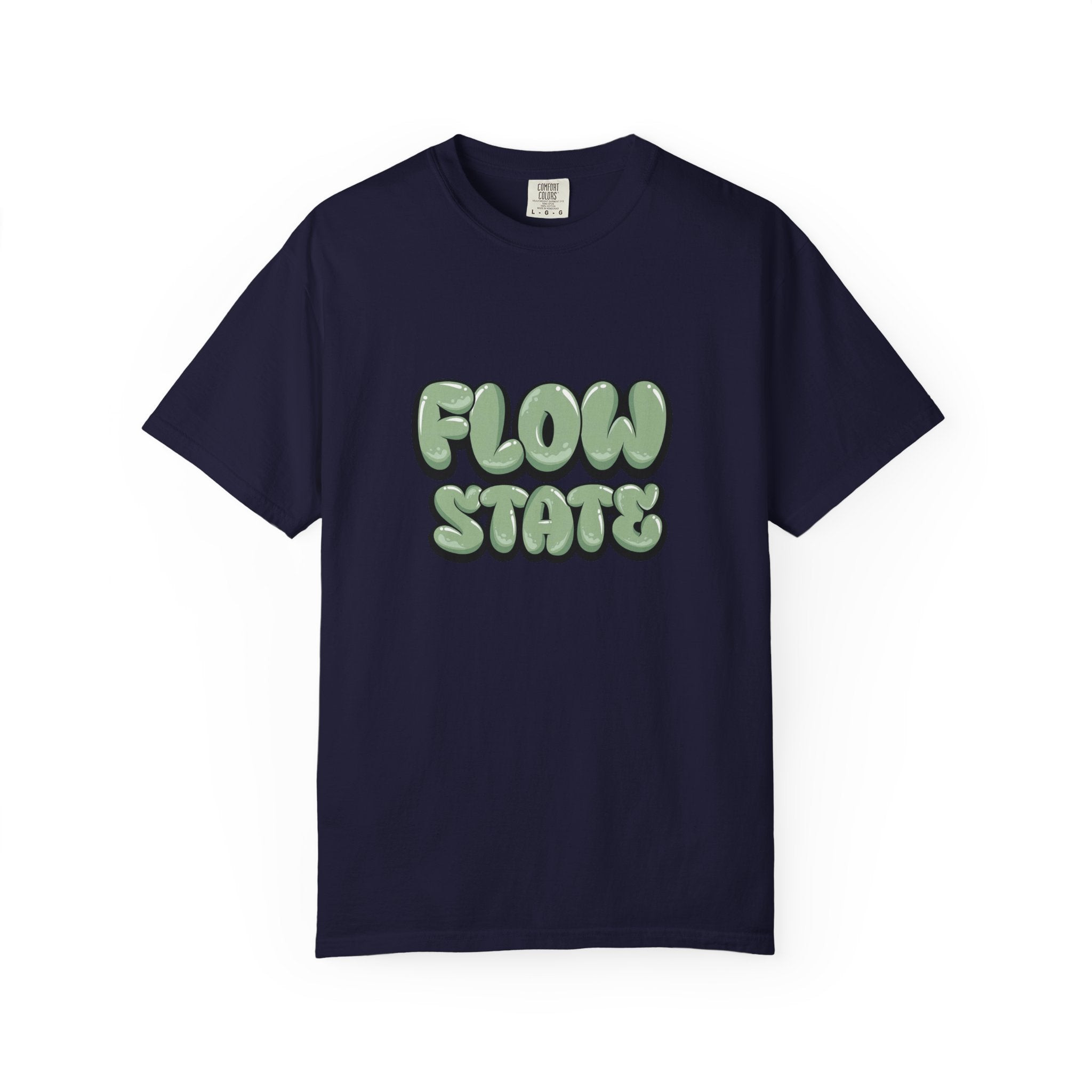 Flow State Comfort Colors® T-Shirt | Motivational Graphic Tee - PRINT EXPLORE