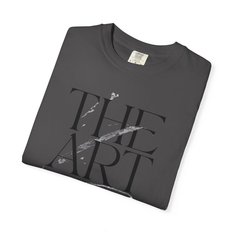 The Art T-Shirt — Minimalist Typography Tee