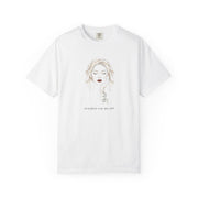 Minimalist Line Art Graphic Tee for Women | French-Inspired Design - PRINT EXPLORE