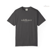 Wildflower T-Shirt — Minimal Botanical Graphic Tee - PRINT EXPLORE