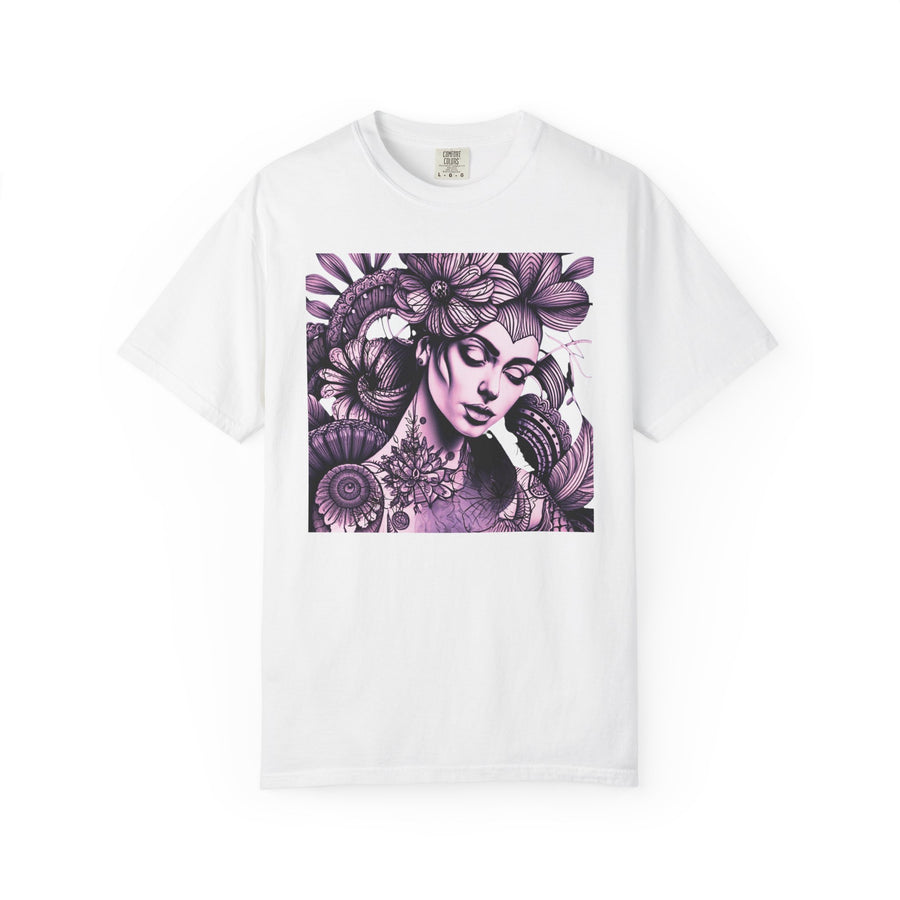 The Muse Within Artistic Cotton Tee - PRINT EXPLORE