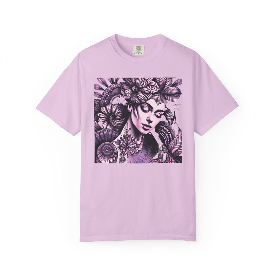 The Muse Within Artistic Cotton Tee - PRINT EXPLORE
