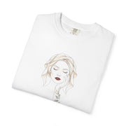 Minimalist Line Art Graphic Tee for Women | French-Inspired Design - PRINT EXPLORE