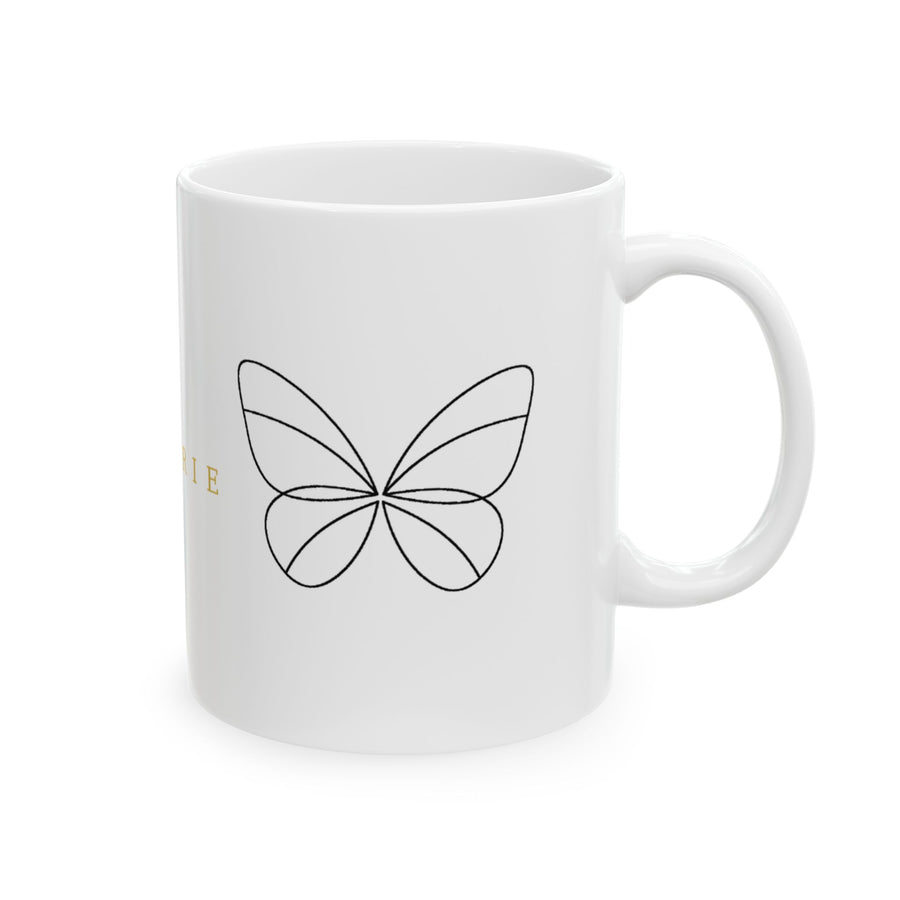 Feminine Line Art Coffee Mug 11oz| RÊVERIE