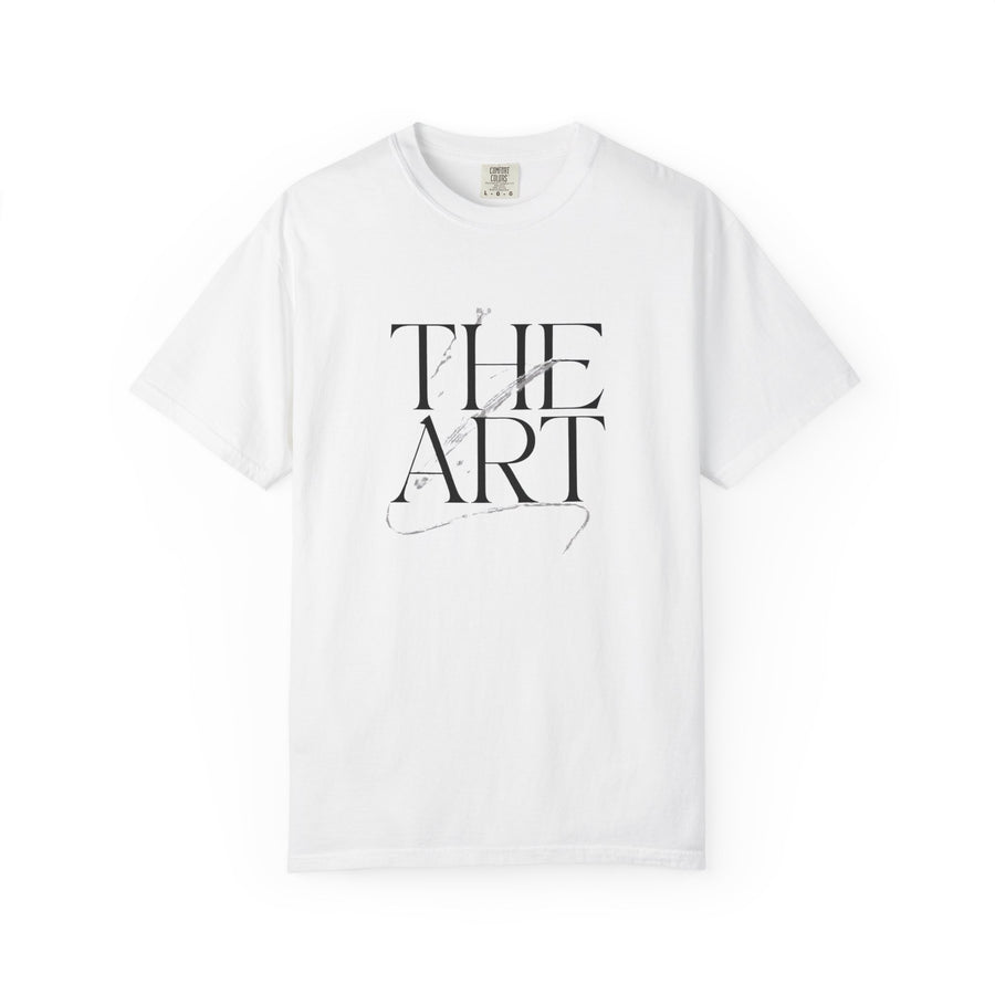 The Art Comfort Colors® Minimalist Typography T-Shirt - PRINT EXPLORE
