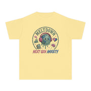 Youth Tee — 'Meltdown Next Gen Anxiety' Graphic Shirt