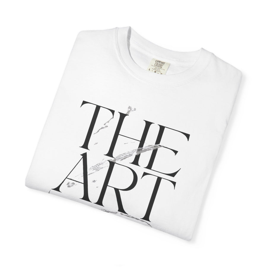 The Art T-Shirt — Minimalist Typography Tee