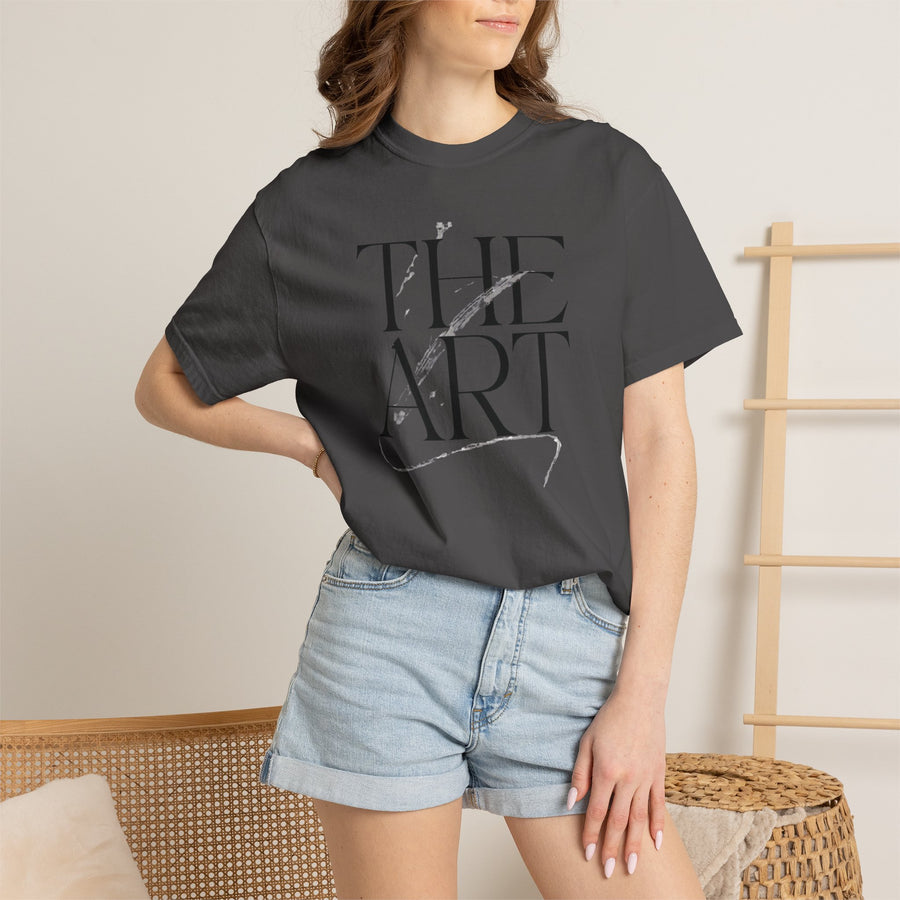 The Art T-Shirt — Minimalist Typography Tee
