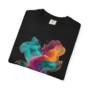 Abstract Color Smoke Tee — A Wearable Art Statement in Motion
