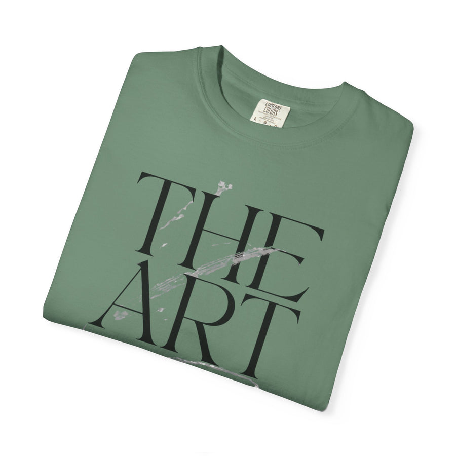 The Art T-Shirt — Minimalist Typography Tee