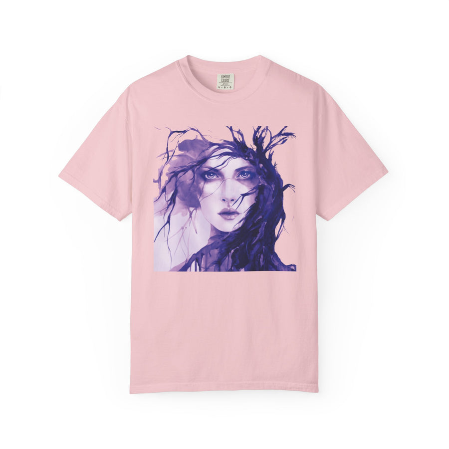 The Violet Muse | Wearable Art Graphic Tee - PRINT EXPLORE