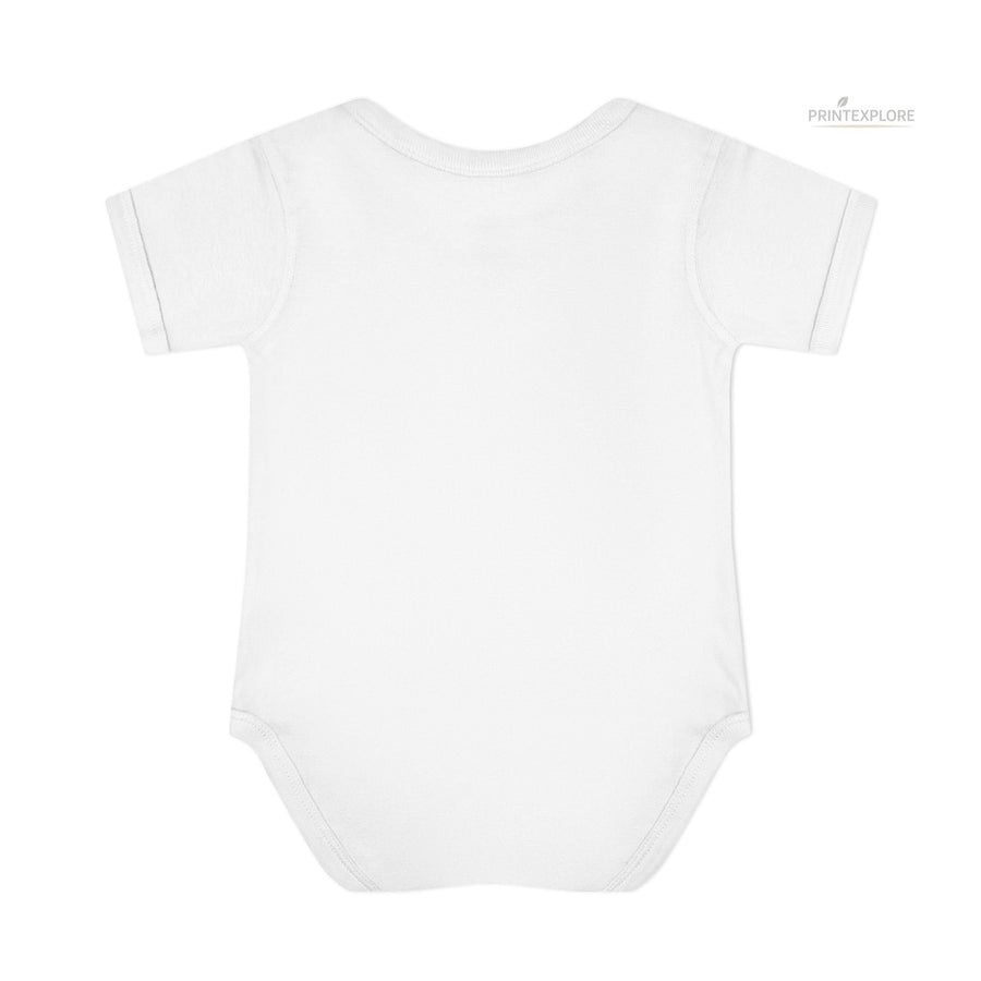 Pink Bears Baby Bodysuit – Original Wearable Art - PRINT EXPLORE