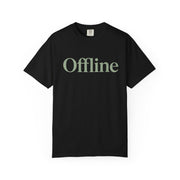 Offline T-Shirt — Casual Graphic Tee for Relaxing, Digital Detox & Weekend Wear