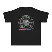 Youth Tee — 'Meltdown Next Gen Anxiety' Graphic Shirt