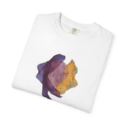 Abstract Floral Art T-Shirt — L'Art de Vivre Chest Print