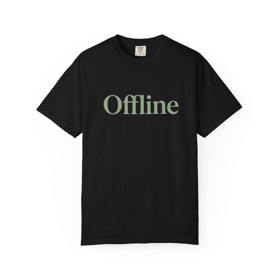 OFFLINE Wearable Art | Digital Detox Tee for Men - PRINT EXPLORE