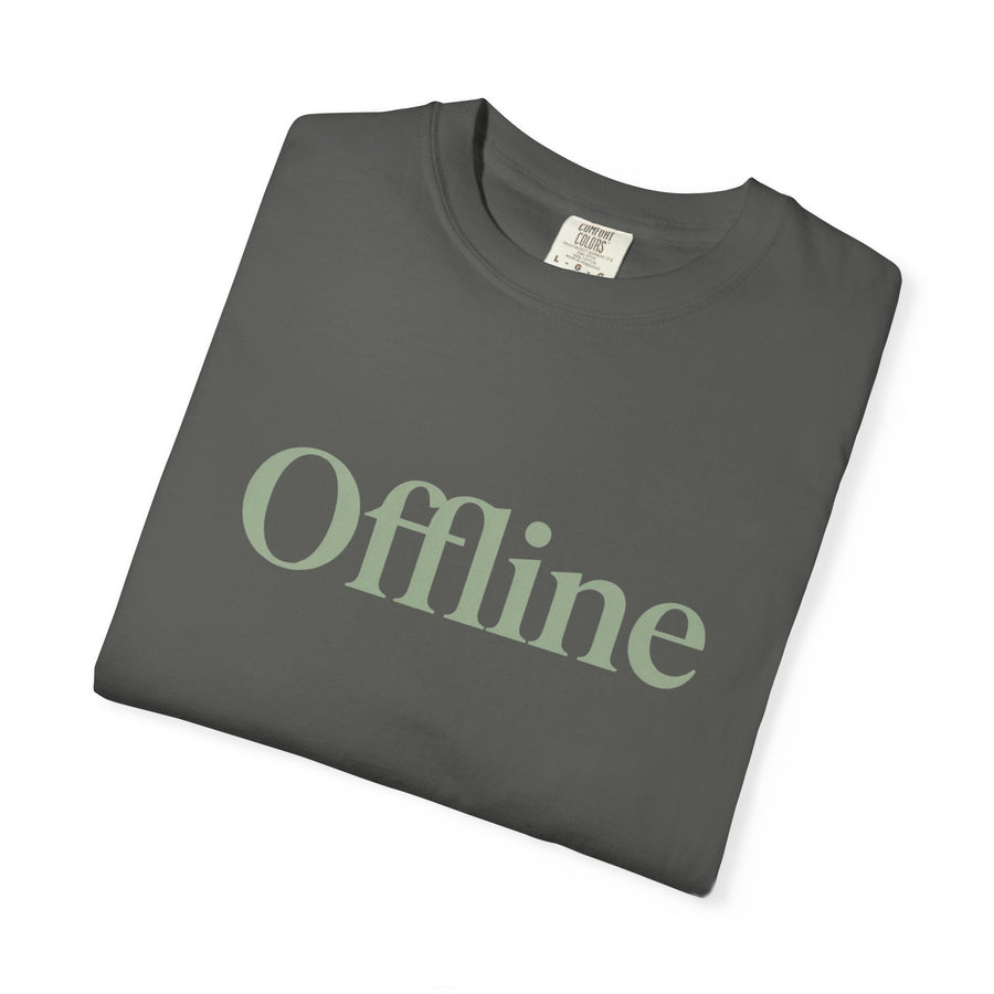 OFFLINE Wearable Art | Digital Detox Tee for Men - PRINT EXPLORE