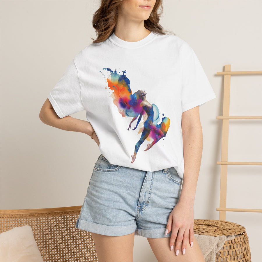 Watercolor Ballet Dancer T-Shirt