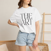 The Art T-Shirt — Minimalist Typography Tee