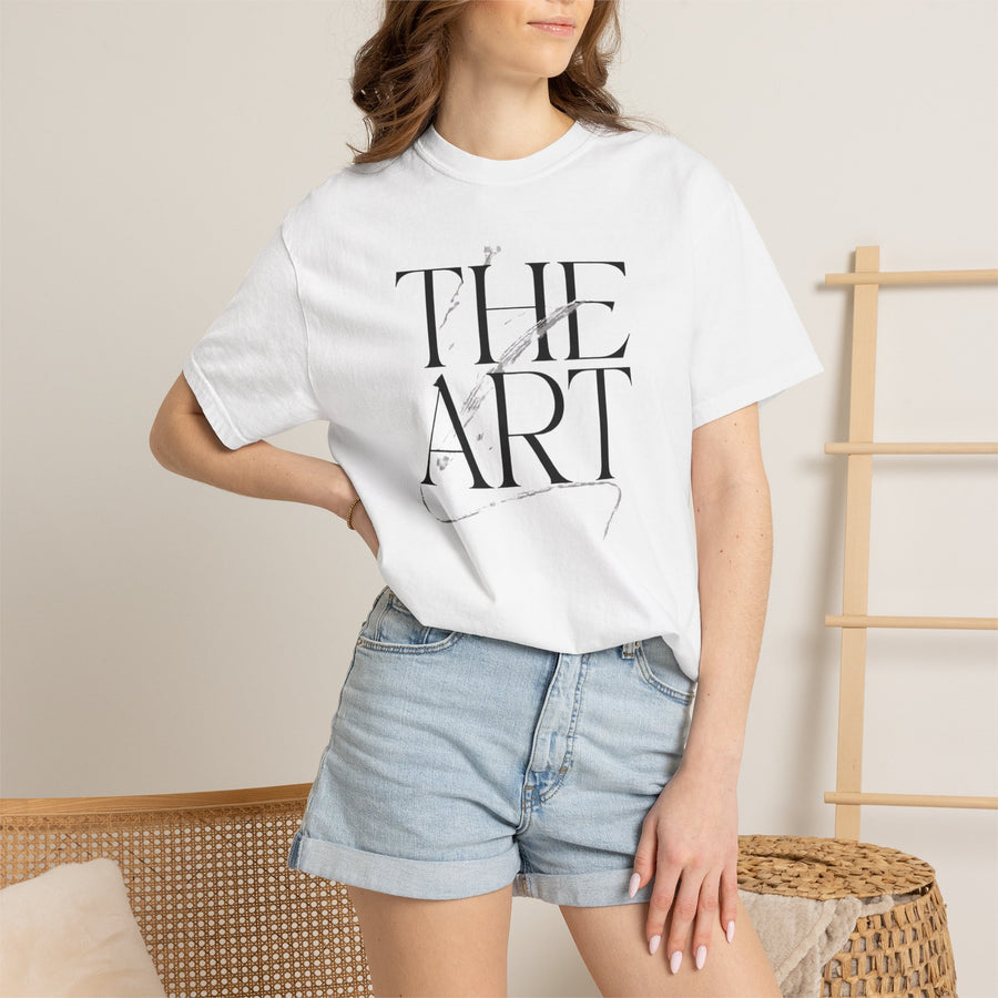 The Art T-Shirt — Minimalist Typography Tee