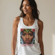 Women's Racerback Tank– Breathable Activewear Top - PRINT EXPLORE