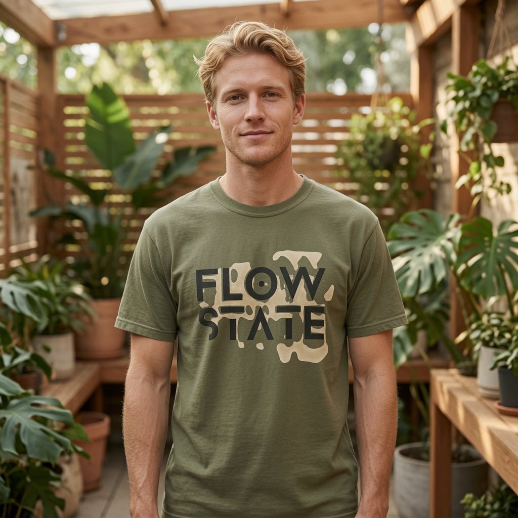 Men's Motivational Comfort Colors® Shirt — Deep Focus - PRINT EXPLORE