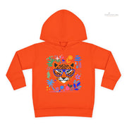 Tiger Toddler Pullover Fleece Hoodie - PRINT EXPLORE