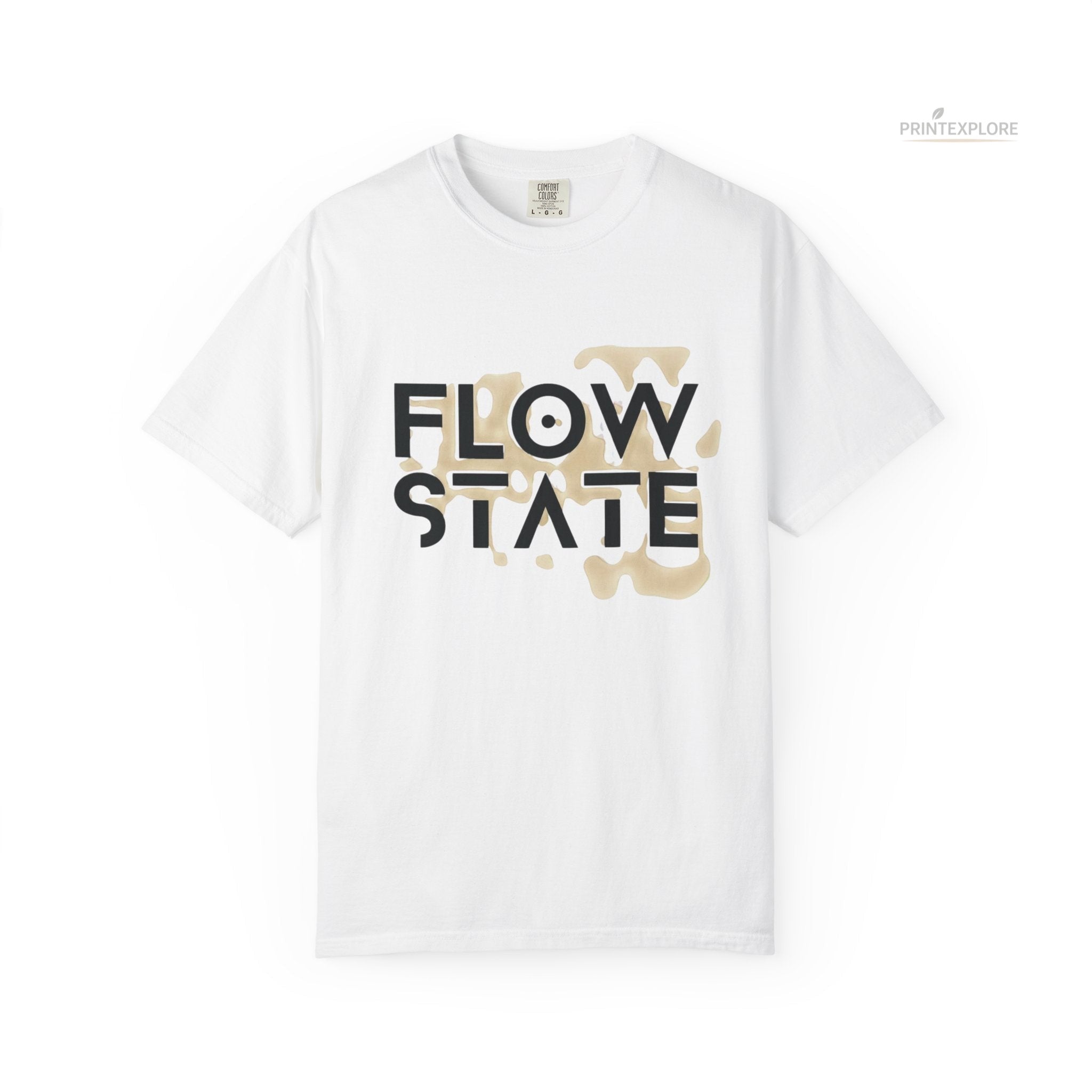 Men's Minimalist Mindfulness Graphic Tee|Comfort Colors® - PRINT EXPLORE
