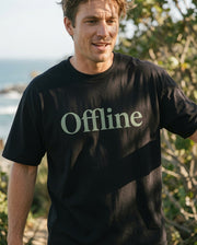 Offline T-Shirt — Casual Graphic Tee for Relaxing, Digital Detox & Weekend Wear