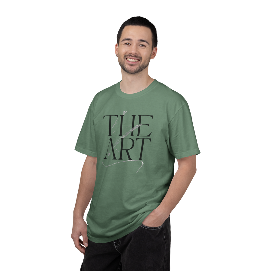 The Art T-Shirt — Minimalist Typography Tee