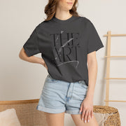 The Art T-Shirt — Minimalist Typography Tee - PRINT EXPLORE