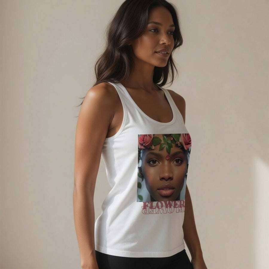 Women's Racerback Tank– Breathable Activewear Top - PRINT EXPLORE