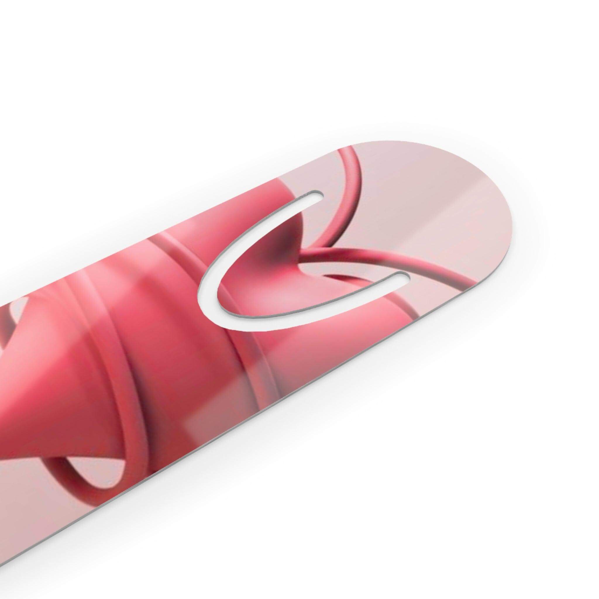 Pink Heart Personalized Bookmark - PRINT EXPLORE