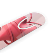 Pink Heart Personalized Bookmark - PRINT EXPLORE