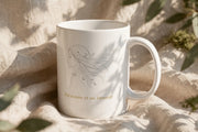 Rooted & Becoming Ceramic- Minimalist Botanical Coffee Mug