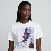 Surreal Rose Portrait Graphic T-Shirt | Wearable Art - PRINT EXPLORE