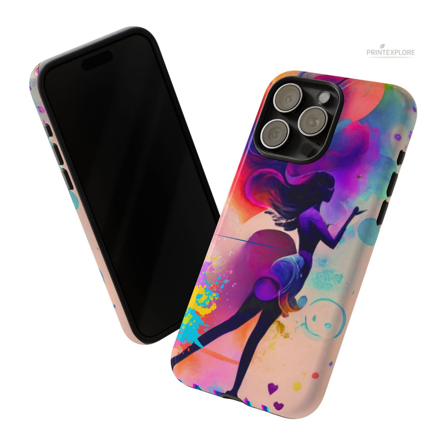 Vibrant & Stylish Phone Case – Colorful Grace - PRINT EXPLORE