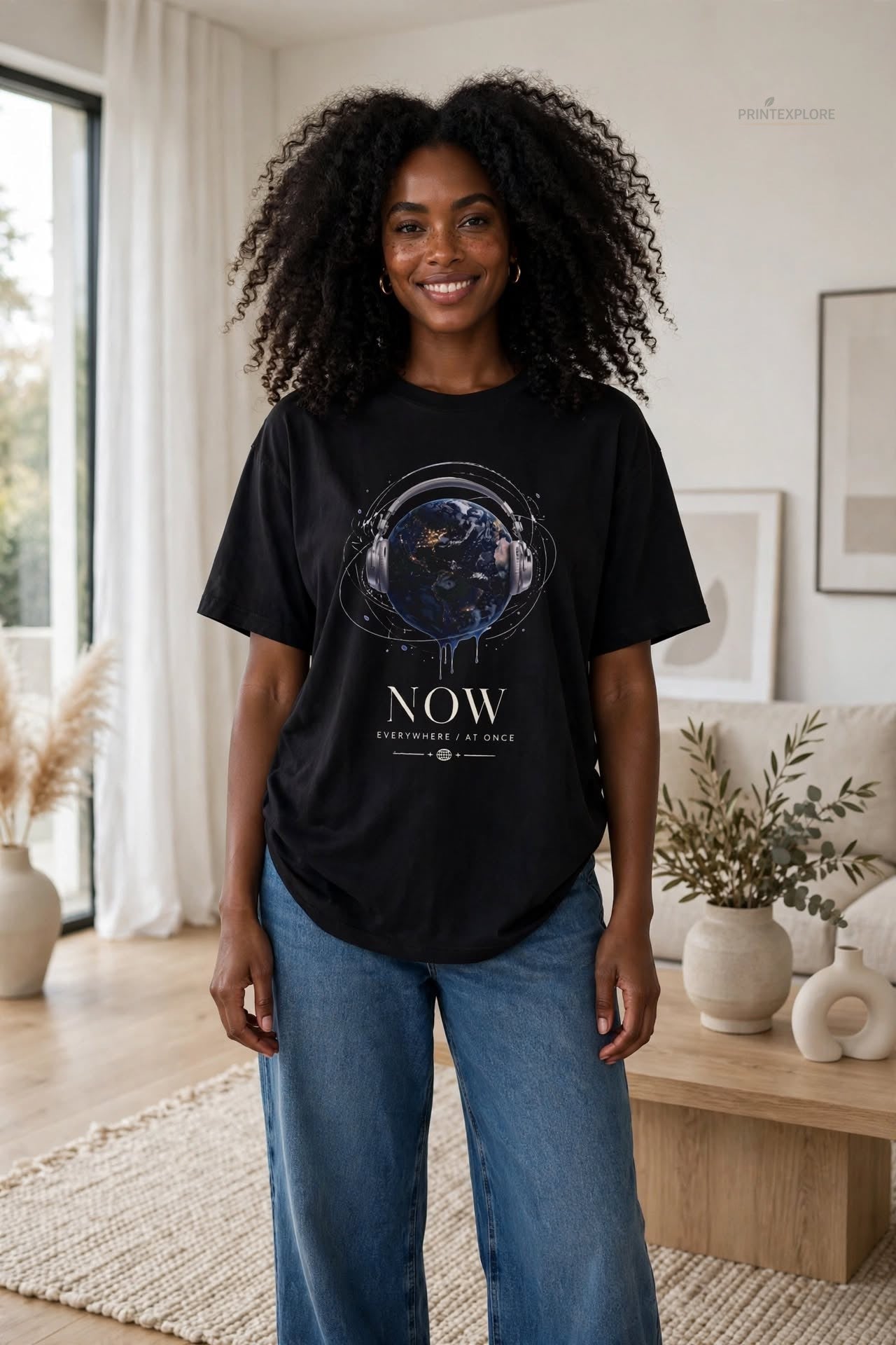 NOW Everywhere At Once Graphic Tee - PRINT EXPLORE