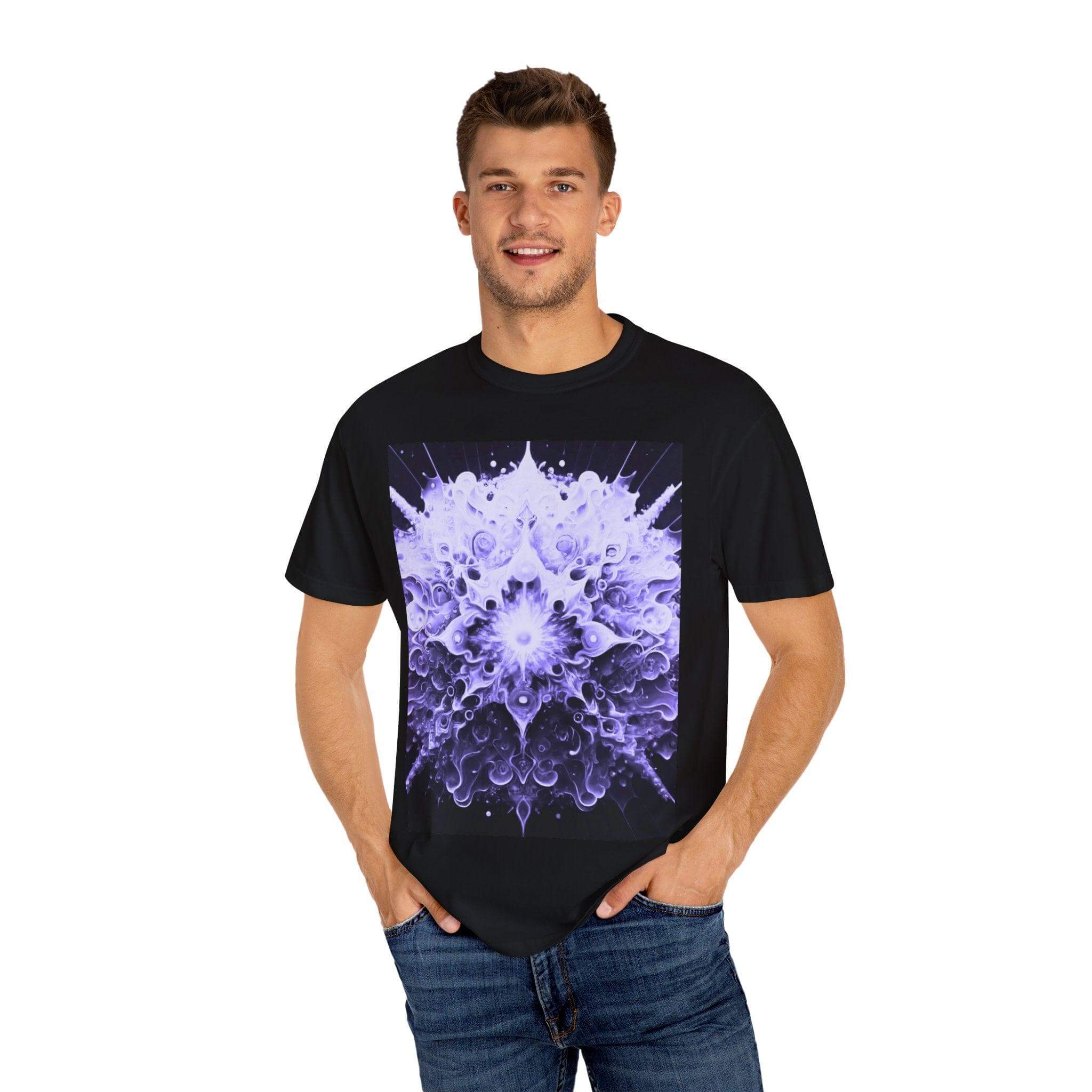 men's cotton T-shirt - PRINT EXPLORE