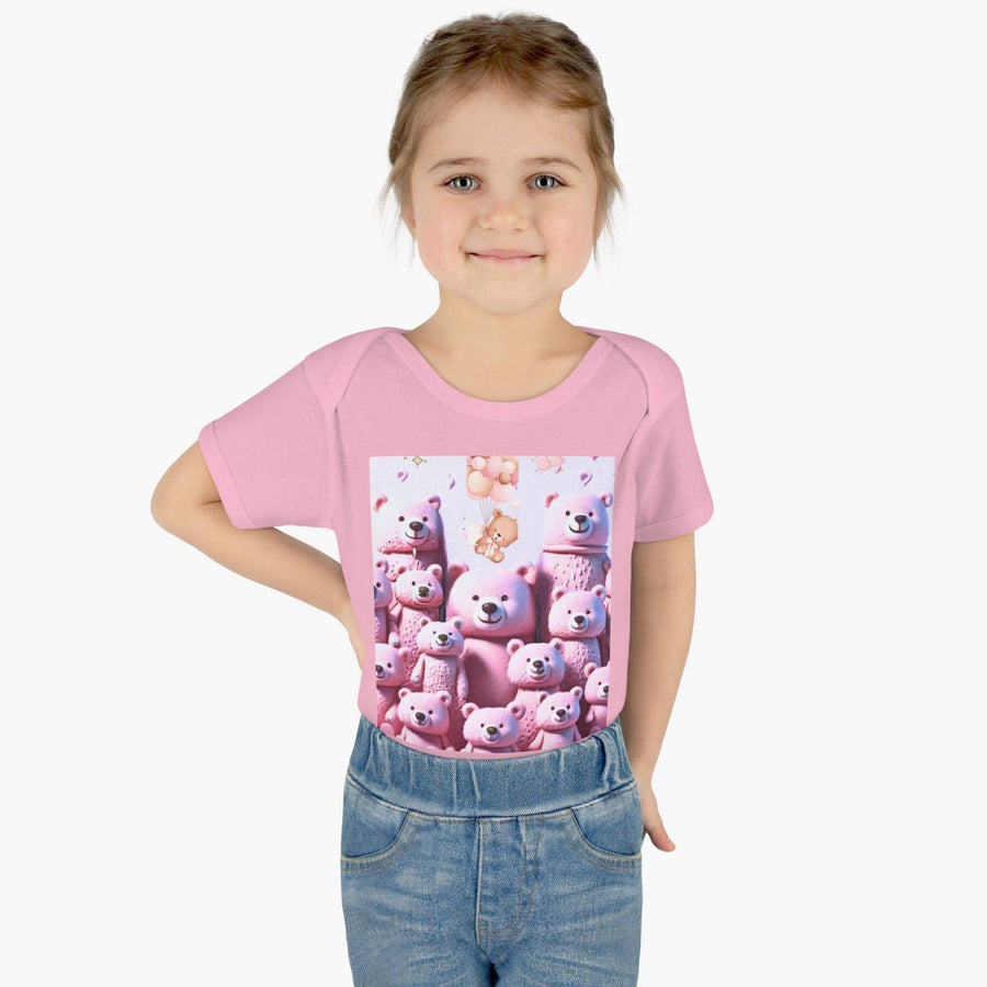 Soft & Comfy Infant Baby Rib Bodysuit - PRINT EXPLORE