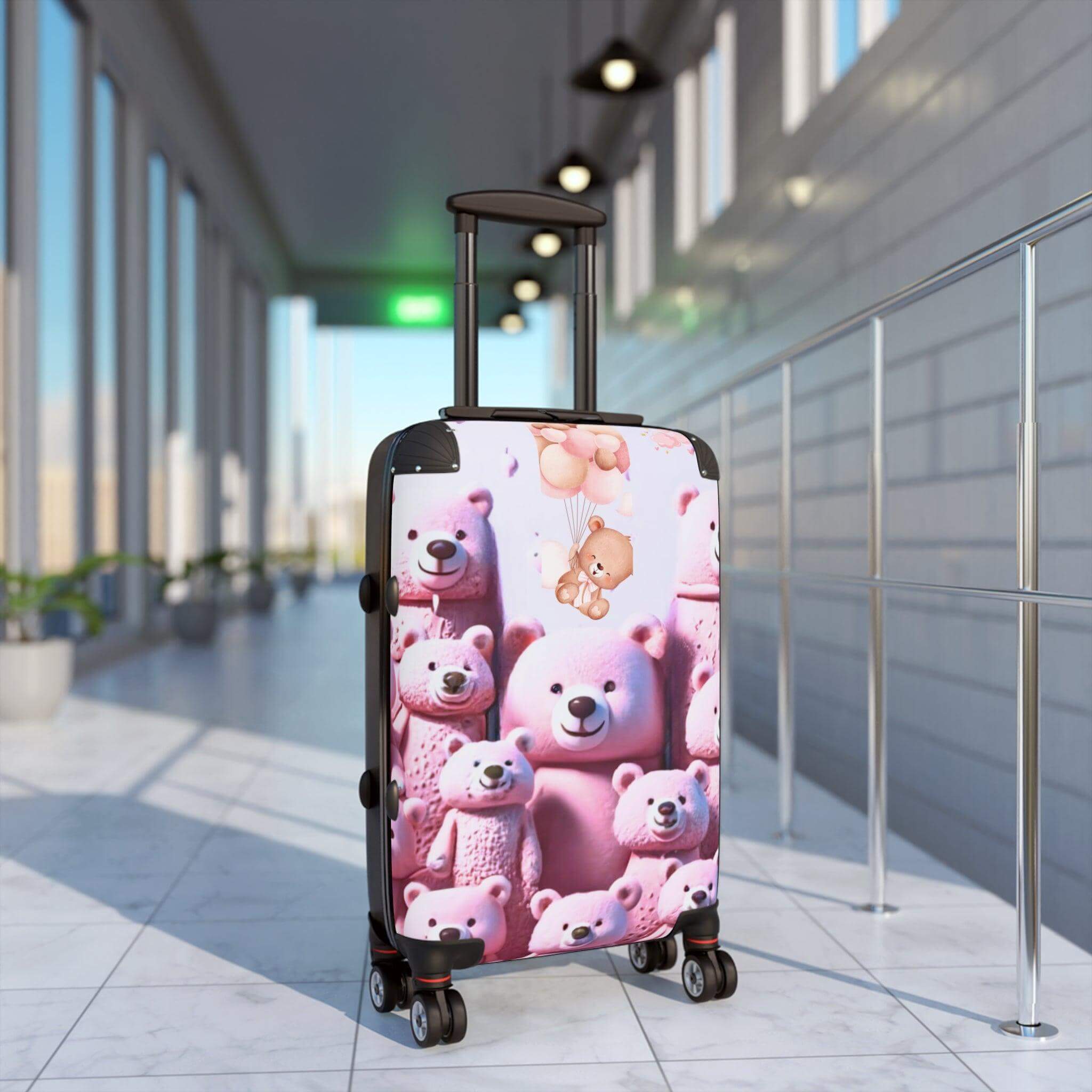 Cute Bears Family Suitcase - PRINT EXPLORE