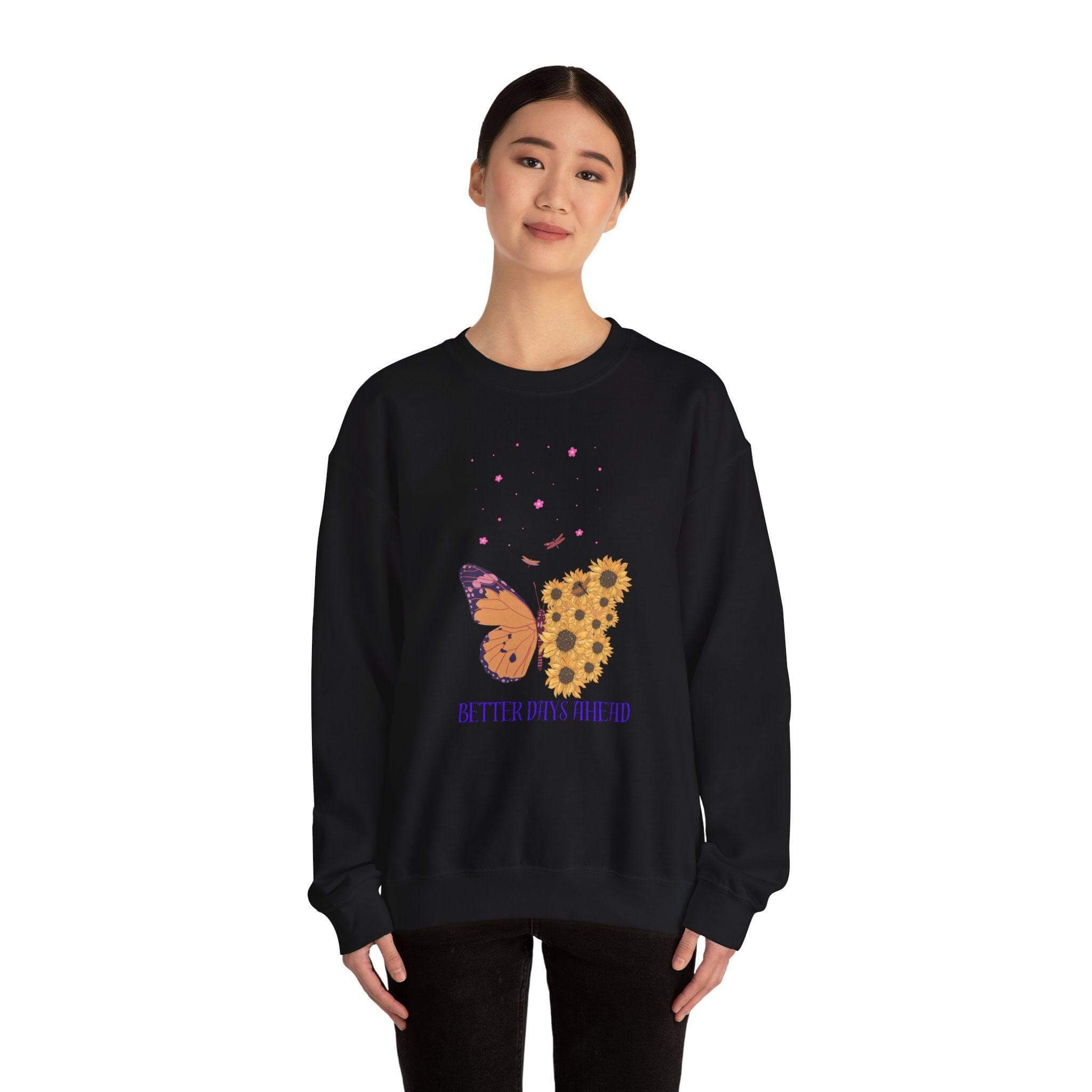 Heavy Blend Crewneck Sweatshirt - PRINT EXPLORE
