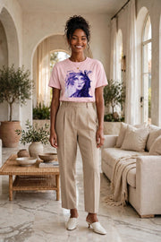 The Violet Muse | Wearable Art Graphic Tee - PRINT EXPLORE