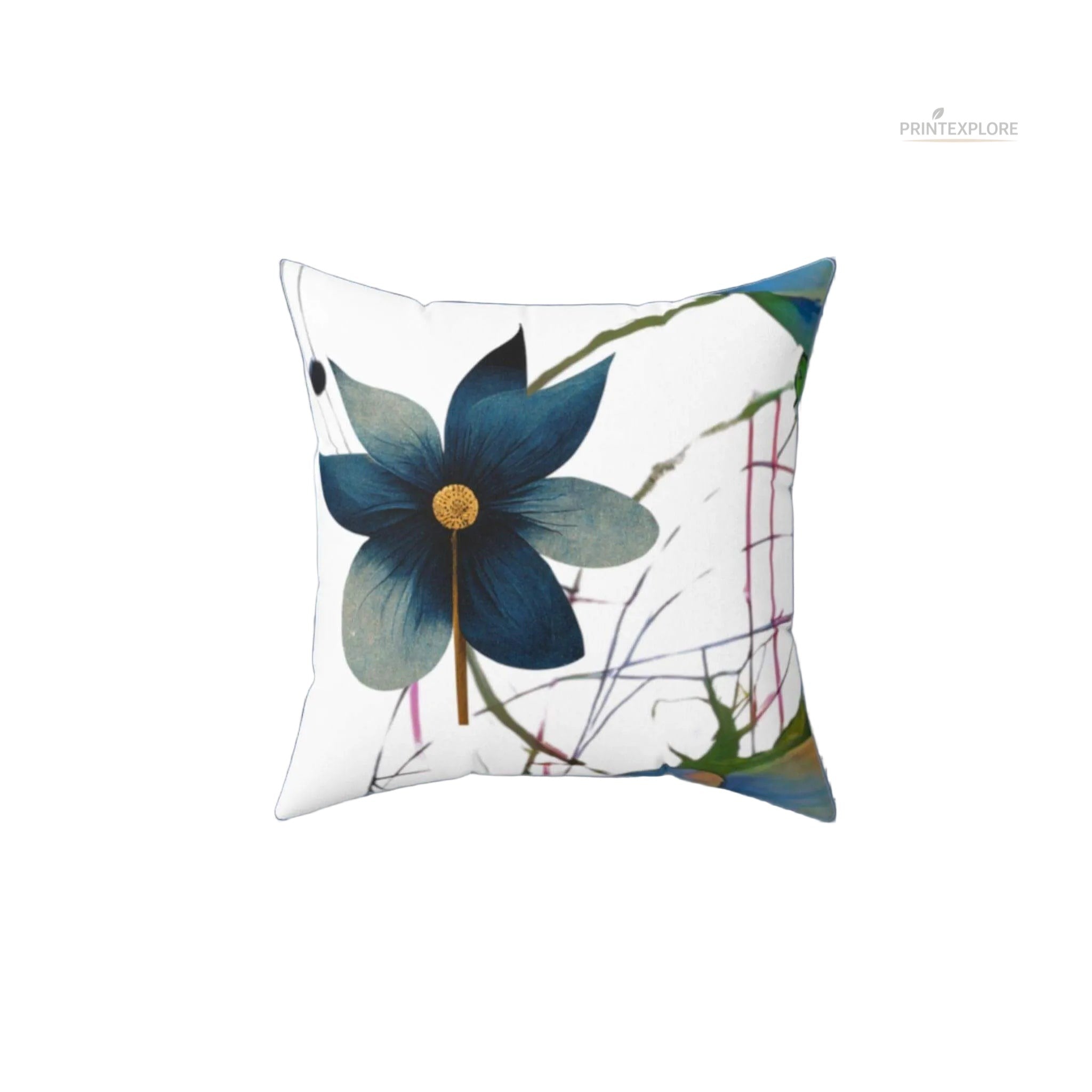 Spun Polyester Square Pillow - PRINT EXPLORE