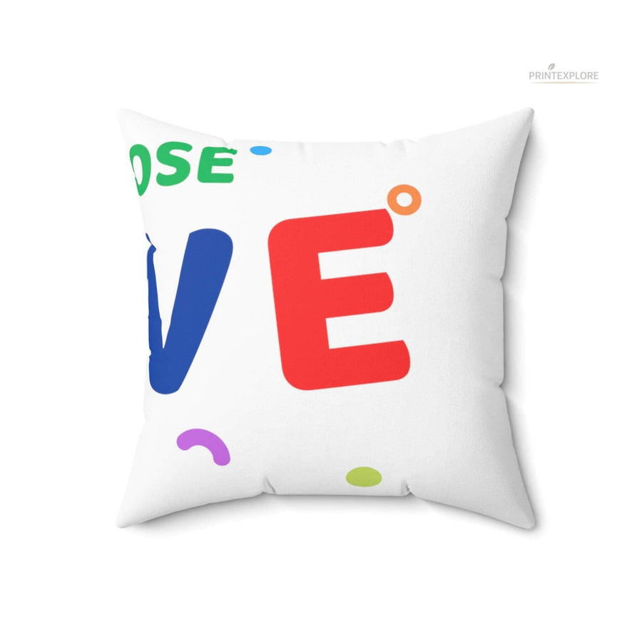 Spun Polyester Square Pillow - PRINT EXPLORE
