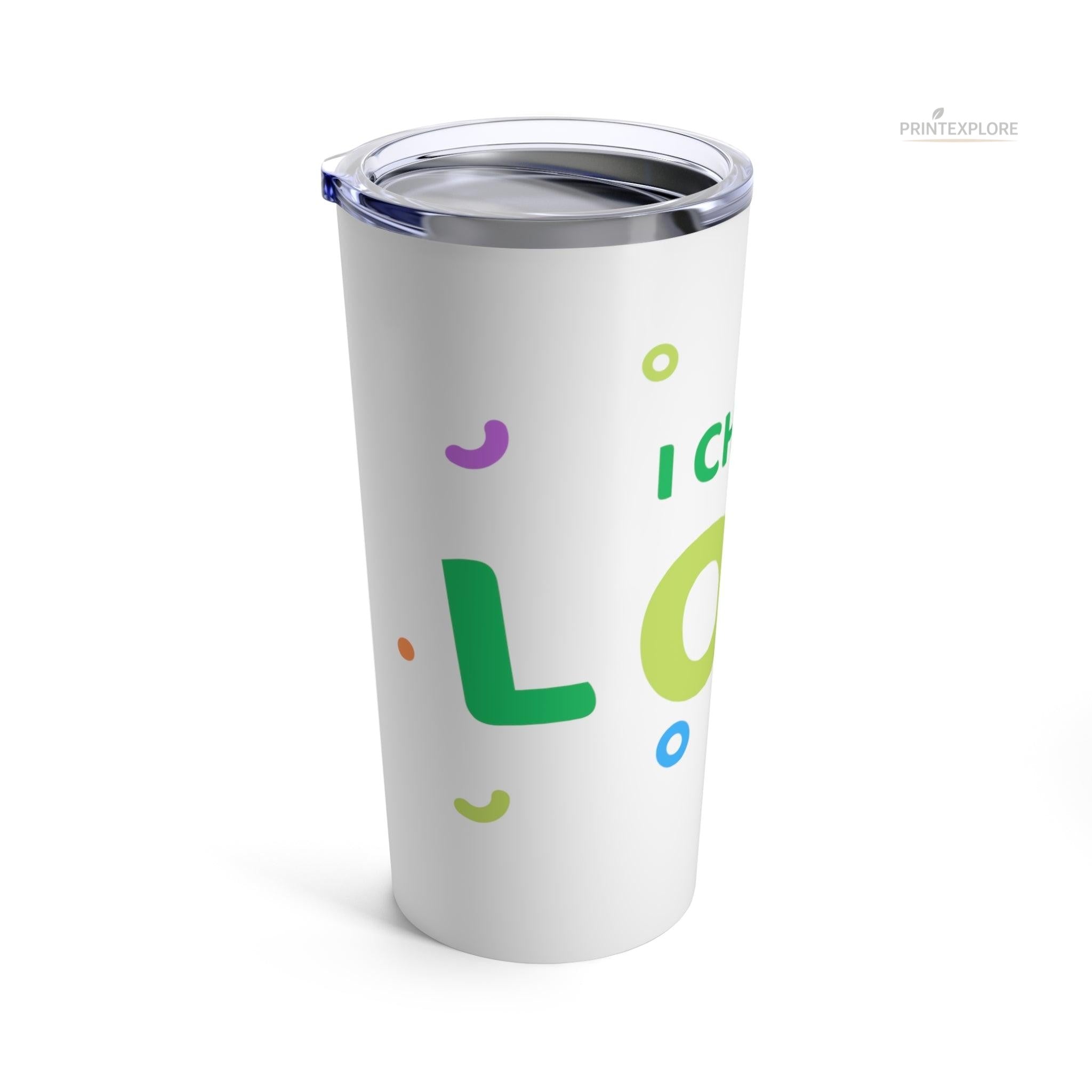 Tumbler 20oz - PRINT EXPLORE