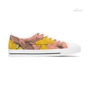 Women's Botanical Canvas Sneakers | Lightweight Casual - PRINT EXPLORE
